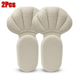 Heel Protector Heel Stickers Sneakers Feet Pads Pain Relief Size Reducer Non-slip Shoe Insoles T-Shaped Foot Care Pad Heel Grips