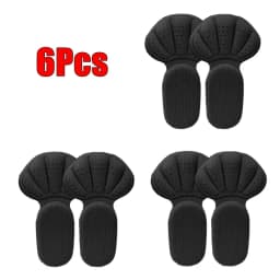 Heel Protector Heel Stickers Sneakers Feet Pads Pain Relief Size Reducer Non-slip Shoe Insoles T-Shaped Foot Care Pad Heel Grips
