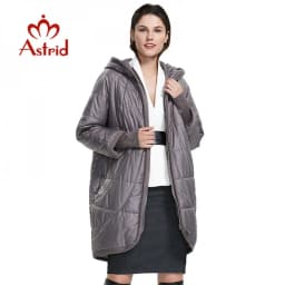 2022 new winter jacket women zipper Hooded Oversize female jacket coat autumn 5XL clothes solid warm parka clothing hot AM-2075