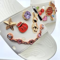 High-Quality Metal  Shoe Charms  Fashion Hole Accessories for Cross  Decorative DIY Shoe Decorations