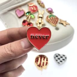 High-Quality Metal  Shoe Charms  Fashion Hole Accessories for Cross  Decorative DIY Shoe Decorations