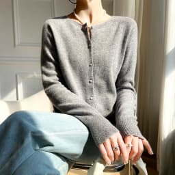WinvyNee Women's Clothing Merino Wool Black Cardigans Sweater Solid Casual Warm Outerwears Knitted Tops Autumn Jumpers B1263018A
