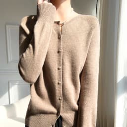 WinvyNee Women's Clothing Merino Wool Black Cardigans Sweater Solid Casual Warm Outerwears Knitted Tops Autumn Jumpers B1263018A