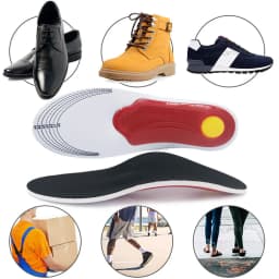 KOTLIKOFF Premium Orthotic Gel High Arch Support Insoles Gel Pad 3D Arch Support Flat Feet Women Men Orthopedic Foot Pain Unisex