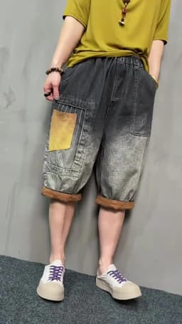 AmaxLuLuE 2025 Summer Streetwear Womens Fashion Loose Denim Pants Ladies Casual Vintage Jeans Classic Luxury Punk Harem Trousers