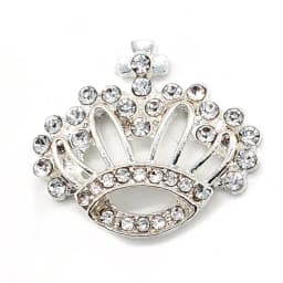 Shoe Charms Jewelry Flower Rhinestone Crystal Drill Hole Shoe Buckle Decorations Shoes Assessories Chain Girl Gift 1pcs