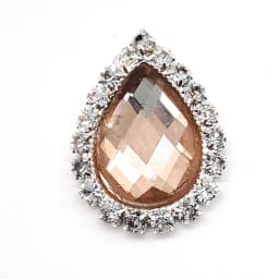 Shoe Charms Jewelry Flower Rhinestone Crystal Drill Hole Shoe Buckle Decorations Shoes Assessories Chain Girl Gift 1pcs