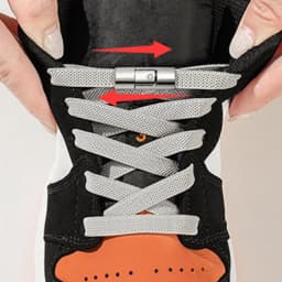 1Pair No Tie Shoe Laces Press Lock Shoelaces Without Ties Elastic Lazy Shoelaces Sneaker Kids Adult Width Flat Shoelace for Boot