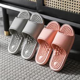 Foot Massager Tension Relief Slippers Soft Non Slip Acupuncture Massage Shoes Safety Reflexology Foot Massager Tools Indoor
