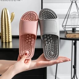 Foot Massager Tension Relief Slippers Soft Non Slip Acupuncture Massage Shoes Safety Reflexology Foot Massager Tools Indoor