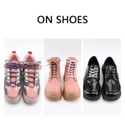 Round Shiny Shoelaces Metallic Glitter Shoe Laces Gold Silver Silk Shoes Lace Sports Casual Colorful Rainbow Gradient Shoelace