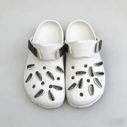New Shoe Charms Accessories DIY Creative Melon Seeds Sunflower Seeds Shoes Flower Shoes On Decoration Detachable Accessories
