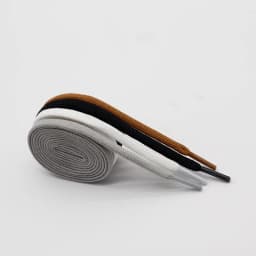 Coolstring 6mm Classic Shoes Accessories Double Layer Cotton Flat Shape Shoelace for Sneakers Canvas Boots Custom Length 350 700