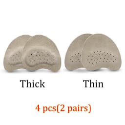 Leather Forefoot Pad for Women Sandals High Heels Non-slip Shoes Insoles for Women's Shoes Insert Adhesive Anti Slip Stickers