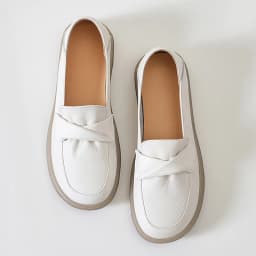 CareaymadeCowhide Women Loafers Shoes Spring Genuine Leather Low Platform Flat Shoes Casual Slip on Loafers Moccasin Women Flats