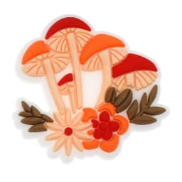 Mushroom Shoe Charms for Crocs Accessories Women Clogs Pins Men Badges Kids Jeans Boy Girls Decorations Buckle Shoes Accessories