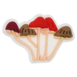 Mushroom Shoe Charms for Crocs Accessories Women Clogs Pins Men Badges Kids Jeans Boy Girls Decorations Buckle Shoes Accessories
