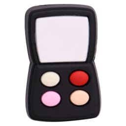 Hot Sale 1pcs Shoe Charms Cosmetic Lipstick Mirror Hairdryer PVC Garden Shoes Buckle Decorations Fit Kids Girls X-max Gift
