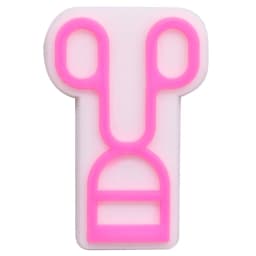 Hot Sale 1pcs Shoe Charms Cosmetic Lipstick Mirror Hairdryer PVC Garden Shoes Buckle Decorations Fit Kids Girls X-max Gift