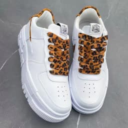 NEW Animal Patten Sneakers Canvas Shoe Lace Newest Classic Leopard Print Shoelaces Flat Leopard Zebra Tiger Snake Shoelaces