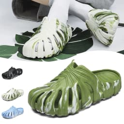 Women/Man Monstera Pattern Shoes Fashionable Anti-slip Indoors Sandal For Living Room