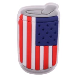 1-19PCS America Football Drinks USA Flower Statue of Liberty PVC Shoe Decoration Buckle Charms Clog Pin Hole Slipper Accessories