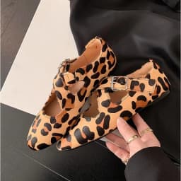 DIMANYU Women's Ballet Shoes 2026 New Spring Flats Shoes Women Fashion Cross Large Size Genuine Leather Mary Jane Shoes Women