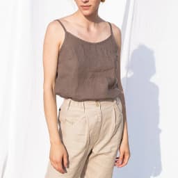 New in 100% Linen Tops Woman 2026 Solid Sleeveless White Crop Top Basic Tanks & Camis Korean Fashion Clothing