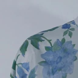 Oymimi Casual Blue Print Women's Dress Elegant Long Sleeve Ruffled Button Dresses Fashion Pleated Mini Dresses Female Clothing