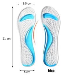 Silicone Insoles for Women Shoes Flat Feet Arch Support Orthopedic Gel Insoles for High Heels Inserts Foot Massage Shoe Pads