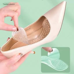 Silicone Insoles for Women Shoes Flat Feet Arch Support Orthopedic Gel Insoles for High Heels Inserts Foot Massage Shoe Pads