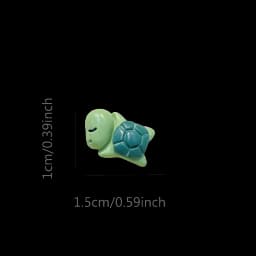 1-6Pcs Cartoon Animal Sheep Turtle Bear Elephant Duck Resin Shoe Charms Decorations for Bands Garden Shoes Button Accessories