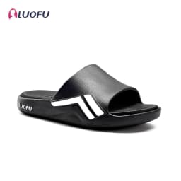 Luofu Men's and Women's Couple New Sports Slippers Summer Indoor and Outdoor Thick Sole Basketball Anti slip Beach Sandals