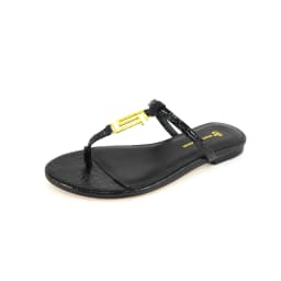 New European and American Summer Flat Heel Outdoor Solid Color Women's Slippers Luxury Popular Brand Anti slip Beach Slippers