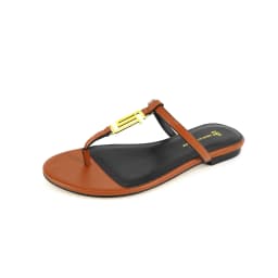 New European and American Summer Flat Heel Outdoor Solid Color Women's Slippers Luxury Popular Brand Anti slip Beach Slippers