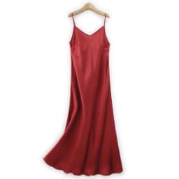 BirdTree, 17MM 100% Silk Elegant OL Dresses, Women Spaghetti Strap Color, Simplicity Vacation Party Dress, 2024 Summer D44156QM