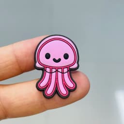 New 1-12pcs Cartoon Deep Sea Fish Turbot Hermit Crab Whale Starfish PVC Shoe Charms Sandals Shoes Decoration Slipper Accessories