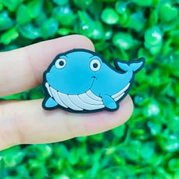 New 1-12pcs Cartoon Deep Sea Fish Turbot Hermit Crab Whale Starfish PVC Shoe Charms Sandals Shoes Decoration Slipper Accessories