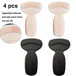 Memory Foam Heel Insoles for Large Sports Shoes Women High Heels Inserts Adjustable Size Antiwear Foot Pain Relief Cushion Pads