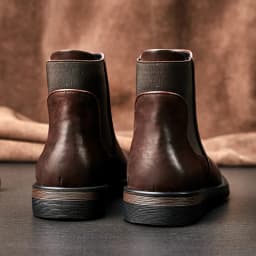 ZFTL NEW Men's Chelsea Boots men's Genuine Leather ankle boots men's British style Retro shoes men's casual boots Handmade 2025