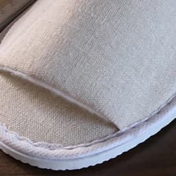 New Men Women Disposable Slippers Hotel Open Toe Slippers Cotton Homestay Supplies White Soild Color 1 Pair Footwear Shoes