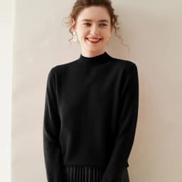 WinvyNee Women Cashmere Sweater Mock Neck Merino Wool Loose Sweater Solid Knitted Tops Casual Pullover Jumper Autumn A1054002