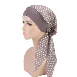 New Fashion Printed Flowers Women Inner Hijabs Caps Muslim Head Scarf Turban Bonnet Ready to Wear Ladies Wrap Under Hijab Cap