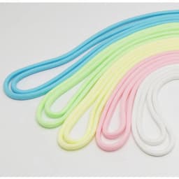 1pair Luminous Shoelaces Round Sports Canvas Shoe Lace Woman Man Glow in The Dark Night Color Glowing Laces Fluorescent Shoelace