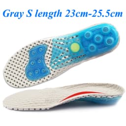 EVA Spring silicone Insole Orthotic Arch Support Sport Non-slip Shock-Absorbantin Breathable Deodorant Cushion Insoles Sole Pads
