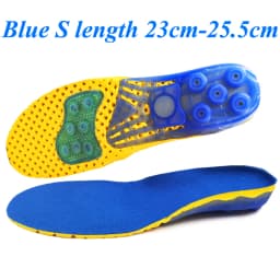 EVA Spring silicone Insole Orthotic Arch Support Sport Non-slip Shock-Absorbantin Breathable Deodorant Cushion Insoles Sole Pads