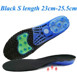 EVA Spring silicone Insole Orthotic Arch Support Sport Non-slip Shock-Absorbantin Breathable Deodorant Cushion Insoles Sole Pads
