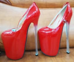 Crossdresser Shoes Woman Zapatos Mujer Plataforms Pumps Fashion Show Ladies 19cm Thin Heels Wedding Party Ankle Strap Stilettos
