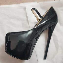 Crossdresser Shoes Woman Zapatos Mujer Plataforms Pumps Fashion Show Ladies 19cm Thin Heels Wedding Party Ankle Strap Stilettos
