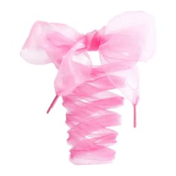 Fashion Chiffon Yarn Shoelaces 4cm Wider Flat Silk Shoelace Sneakers Rope Laces for Shoes Shoes Accessories 100/120/140/160CM